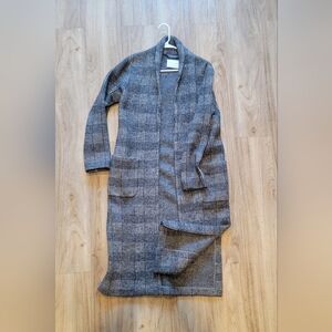 Aritzia Gray Trench Coat